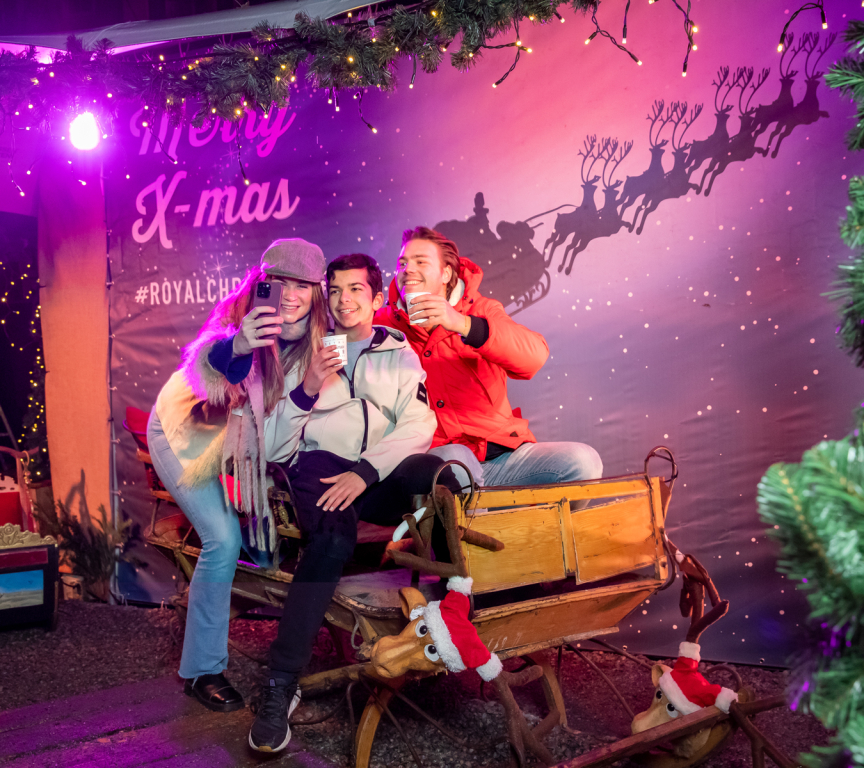 Royal Christmas Fair op Lange Voorhout in Den Haag
